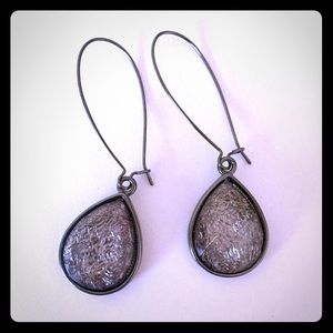 New York & Company - Gunmetal Earrings